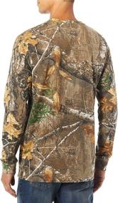 img 1 attached to Рубашка с длинным рукавом RealTree Original Men's Staghorn: Идеальное сочетание стиля и комфорта.