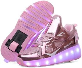 img 4 attached to SDSPEED Colors Rechargeable Roller Sneaker