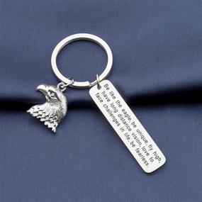 img 1 attached to AKTAP Inspirational Keychain Motivational Encouragement