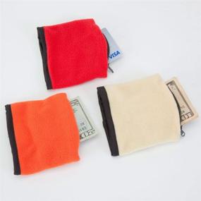 img 1 attached to Convenient Zippered Wrist Wallet Set - Effortlessly Carry What You Need with Bits and Pieces' Set of Three Stylish Wrist Wallets