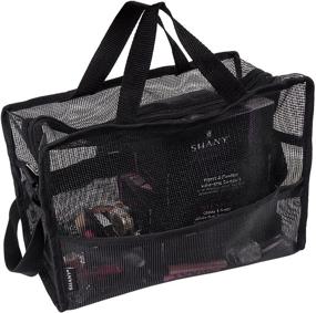 img 4 attached to SHANY Collapsible Mesh Bag Water Resistant