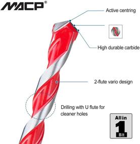 img 3 attached to Multifunctional Masonry Multi Purpose Carbide Drilling