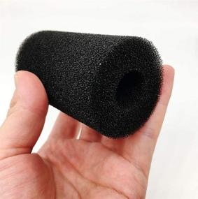 img 2 attached to 🐠 HuYaYa 4 Pack Pre-Filter Sponge Rolls for Fish Tank Aquarium - Compatible Foam Pre-Filter Accessories for Filter System