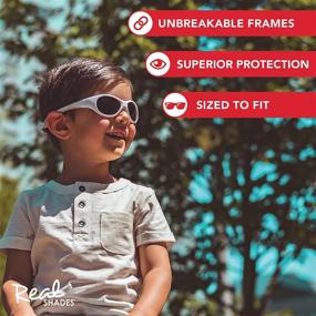 img 1 attached to 🕶️ Polarized Explorer Sunglasses for Babies, Toddlers, Kids by Real Shades