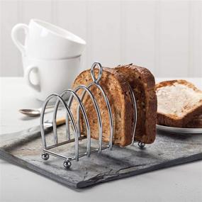 img 1 attached to CKS Toast Rack Chrome Victorian