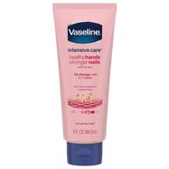 vaseline healthy hand and nail conditioning lotion - unisex 3 oz lotion: a nourishing treat for your hands and nails logo