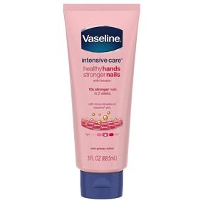 img 1 attached to Vaseline Healthy Hand and Nail Conditioning Lotion - Unisex 3 oz Lotion: A Nourishing Treat for Your Hands and Nails