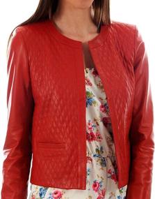 img 2 attached to Azrah Traders Lambskin Leather X Small Women's Clothing and Coats, Jackets & Vests