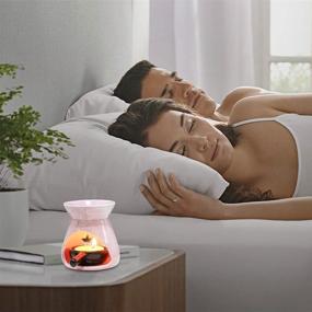 img 2 attached to HuiSiFang Ceramic Burners Diffuser Decoration Home Decor and Oil Lamps & Accessories