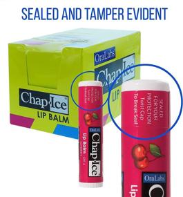 img 1 attached to 💋 Chap-Ice Premium and Traditional Lip Balm Assortment for Chapped, Dry, or Windburned Lips - 24 Sticks (0.15oz/4.25g) with Cherry SPF-4, Original SPF-4, and Watermelon Flavors