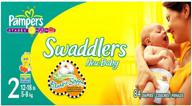 high-quality pampers swaddlers diapers in size 2 - 84 count: a perfect choice for your baby logo
