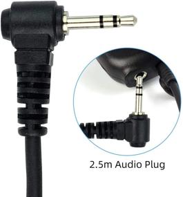 img 3 attached to 📞 Retevis 1 Pin Walkie Talkie Earpiece Headset with PTT Microphone - Compatible with Retevis RT45, Motorola T100, T107, T100TP, T200TP, T260, T260TP, T280, T460C, T465, T600, T605, T800, T5428, T6200 Two Way Radios (1 Pack)