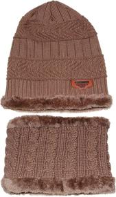 img 2 attached to 🧢 ZZLAY Winter Thick Beanie Slouchy - Boys' Accessories for Cold Weather: Hats & Caps