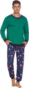 img 1 attached to Ekouaer Pajamas Christmas Matching Sleepwear Women's Clothing