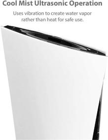 img 4 attached to LP450HUM LivePure Ultrasonic Cool Mist Tabletop Humidifier with 7-Hour Run Time