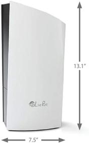 img 3 attached to LP450HUM LivePure Ultrasonic Cool Mist Tabletop Humidifier with 7-Hour Run Time