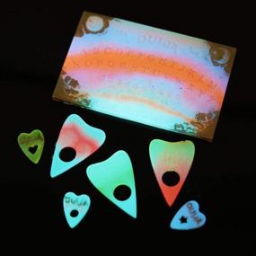 img 1 attached to 🌈 13 Colors Glow in The Dark Pigment Powder: Perfect for Slime, Nails, Epoxy Resin, Crafts & More - LET'S RESIN