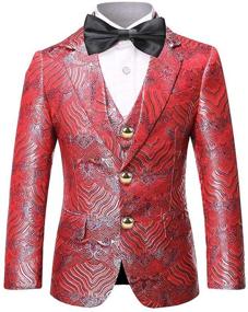 img 3 attached to 👔 Boys' Clothing: Discover Stylish Tuxedo Fashion Dress Pieces and Blazers