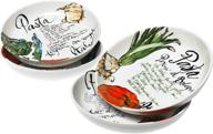 italian pasta bowls set - rosanna логотип