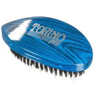 torino pro wave brushes by brush king - #75 hard-pointed curved wave brush for achieving incredible 360 waves logo