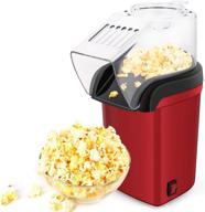 🍿 1200w electric hot air popcorn maker machine – no oil required, healthy & delicious snack for kids and adults. perfect for home parties & family movie nights логотип