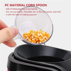 img 1 attached to 🍿 1200W Electric Hot Air Popcorn Maker Machine – No Oil Required, Healthy & Delicious Snack for Kids and Adults. Perfect for Home Parties & Family Movie Nights