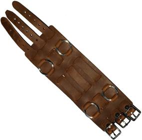 img 1 attached to Hot Leathers Unisex Adult 3 Strap Leather