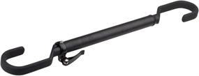 img 4 attached to 🚲 Delta Cycle Bicycle Cross Bar Adaptor Black, Adjustable 23-32.25 Inches for Easy Installation