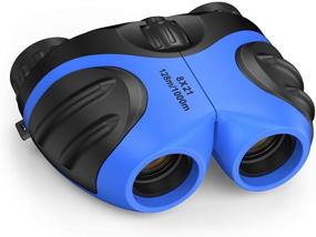 img 4 attached to 🔍 GET READY TO EXPLORE! Let's Go: Compact Shockproof Binoculars for Kids with High Resolution Optics