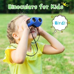 img 3 attached to 🔍 GET READY TO EXPLORE! Let's Go: Compact Shockproof Binoculars for Kids with High Resolution Optics