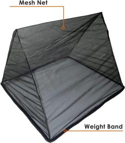 img 2 attached to 🦟 Acelane Mosquito Net for Hatches - Bug Screen with Universal Fit, Weight Band, Easy-to-Use Design, Marine Boat Deck Accessories