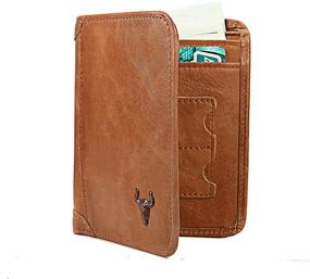 img 2 attached to 👜 The Perfect Blend of Style and Functionality: Front Pocket Wallets Bifold Leather