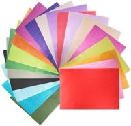 🎁 bulk pack of 200 colorful tissue paper sheets for gift wrapping, art projects, and party decorations - 12" x 8.4" rainbow craft tissue paper logo