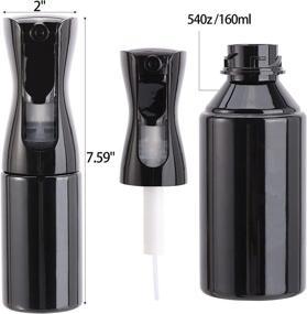 img 3 attached to 💨 Bottles Premium Atomizer for Constant Hair Styling & Cleaning