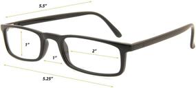 img 1 attached to 👓 Quick 7.9 Lightweight Reading Glasses by Nannini