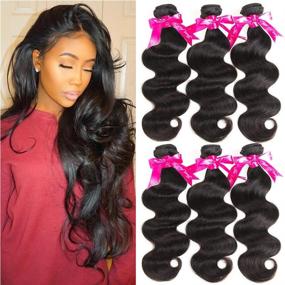img 4 attached to Beauty Princess Brazilian Bundles Unprocessed Hair Care