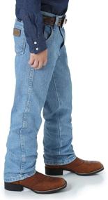 img 2 attached to 👖 Original Fit Jean for Wrangler Boys – 13MWZ Cowboy Cut