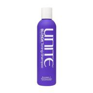 🔵 8 fl oz unite hair blonda blue shampoo: enhance your blonde hair logo