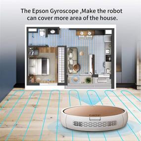 img 2 attached to 🤖 Isw eep X3 2-in-1 Robot Vacuum Cleaner and Mop with Powerful 1800Pa Suction, App Control, Auto Self-Charging | Robotic Vacuum for Carpets and Hard Floors Cleaning