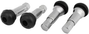 img 1 attached to Uxcell A13042500Ux0045 Valve Stem Pack