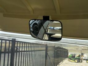 img 4 attached to Golf Cart Rear Mirror Yamaha