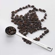 ☕ izelokay 401 - premium stainless steel 1-tablespoon coffee scoop: perfect measuring utensil for a rich brew logo