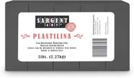 buy sargent art plastilina modeling clay 5-pound gray - affordable & high-quality clay for art projects logo