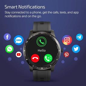 img 1 attached to 📱 MorePro Smart Watch: Ultimate Fitness Tracker with 20 Sport Modes, Body Temperature, Heart Rate & Blood Pressure Monitor, Sleep Tracker - IP68 Waterproof Smartwatch for Women & Men