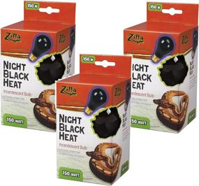 img 1 attached to 💡 Zilla Night Black Incandescent Bulb 150 Watt (3 Pack): Reliable and Efficient Lighting Solution