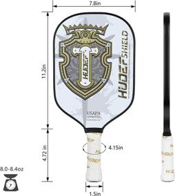 img 3 attached to HUDEF Pickleball Lightweight Mid Weight Honeycomb Sports & Fitness