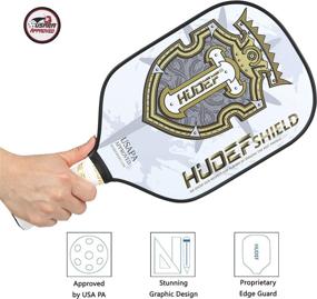 img 1 attached to HUDEF Pickleball Lightweight Mid Weight Honeycomb Sports & Fitness