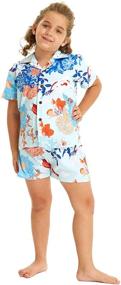 img 4 attached to Hawaii Hangover Aloha Shirt Misty Boys' Clothing and Tops, Tees & Shirts