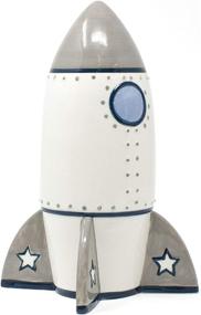 img 4 attached to 🚀 Roger's Rocket Piggy: Cherished Child's Toy