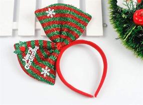 img 3 attached to Accessory Headwear Colorful Headband Christmas